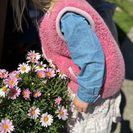 Kamizelka dziecięca z wełny merino TEDDY