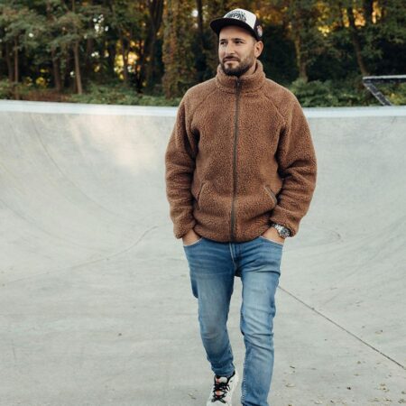 -30% OUTLET | Men’s Teddy merino wool jacket