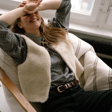 Kamizelka Merino TEDDY Minimal