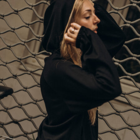 MERINO ZIP HOODIE | Women’s oversized merino zip hoodie