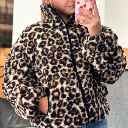 TEDDY PANTHER | Unikatowa kurtka merino S/M